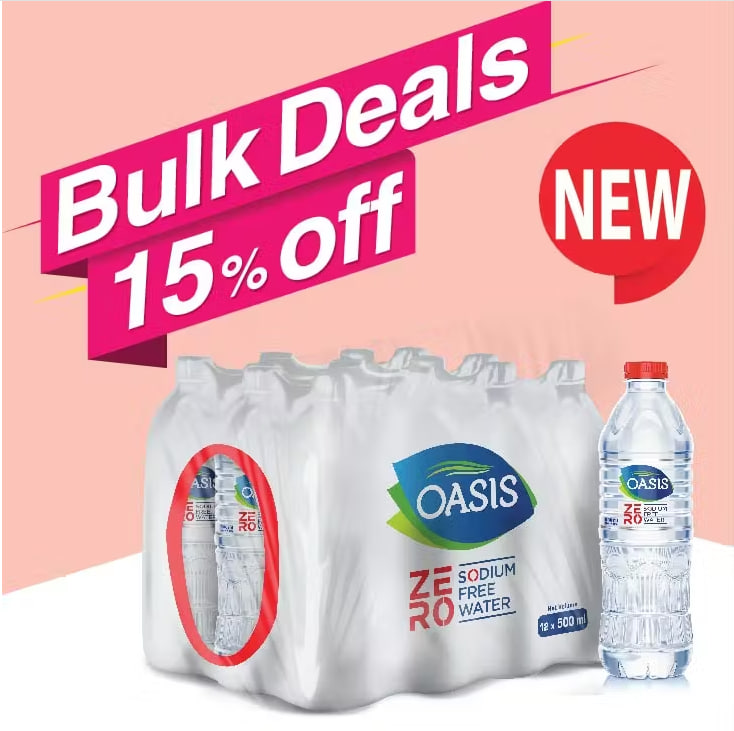 Oasis Zero 500 ml